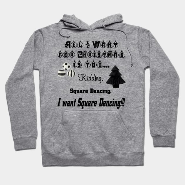 All I Want BLK Hoodie by DWHT71